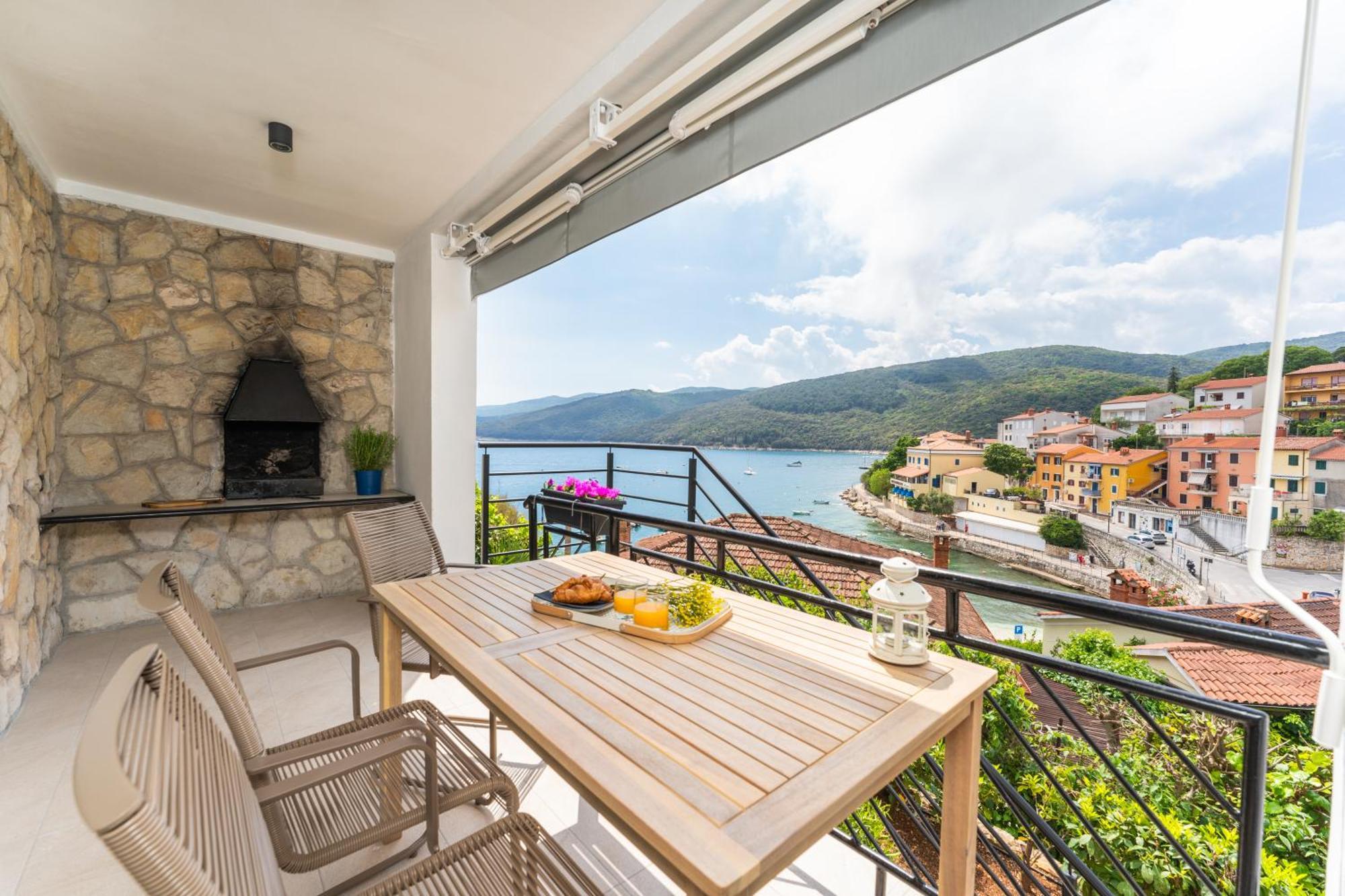 Katarina Apartman Rabac Kültér fotó